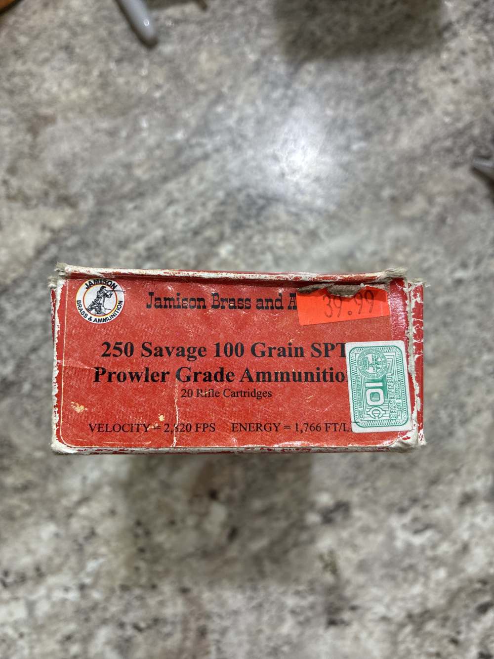 Jamison Brass & Ammunition 250 Savage 100 GR SPT-img-1