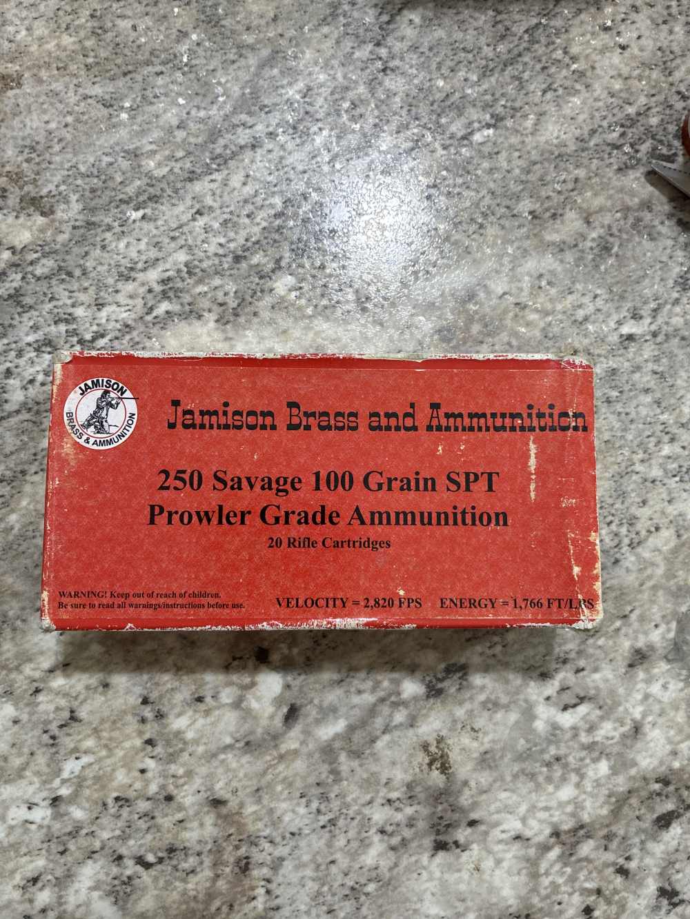Jamison Brass & Ammunition 250 Savage 100 GR SPT-img-0