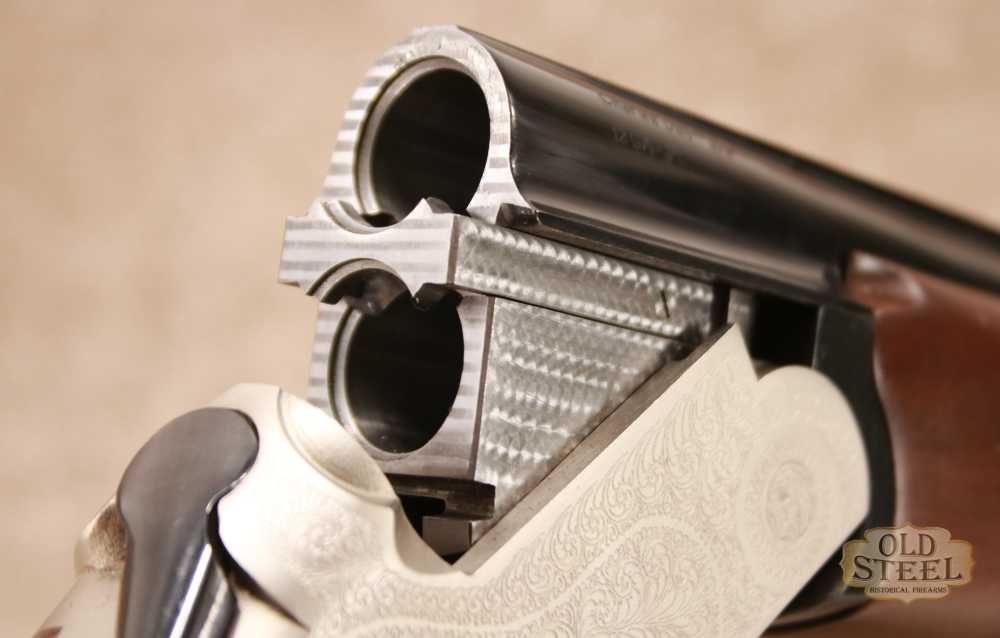 Charles Daly Model 105 12 Gauge SxS Shotgun 28" Engraved Vent Rib -img-16