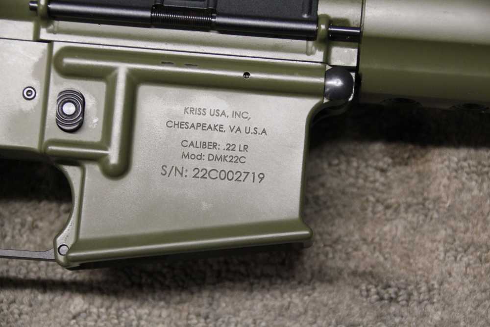 Kriss Defiance DMK22C 22 LR Geissele Trigger AR15 AR22-img-18