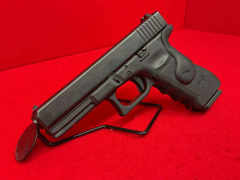 Glock 37 .45 GAP with crimson trace laser -img-1