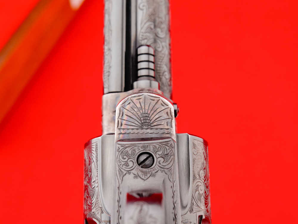 Ruger Vaquero SAA 5.5” Blued .44 Magnum *MIKE GOUSE FEGA MASTER ENGRAVED*-img-41