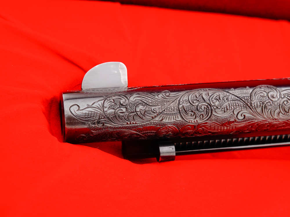 Ruger Vaquero SAA 5.5” Blued .44 Magnum *MIKE GOUSE FEGA MASTER ENGRAVED*-img-7