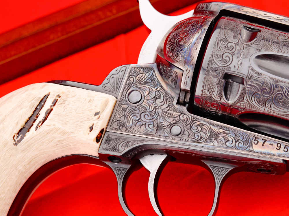 Ruger Vaquero SAA 5.5” Blued .44 Magnum *MIKE GOUSE FEGA MASTER ENGRAVED*-img-22