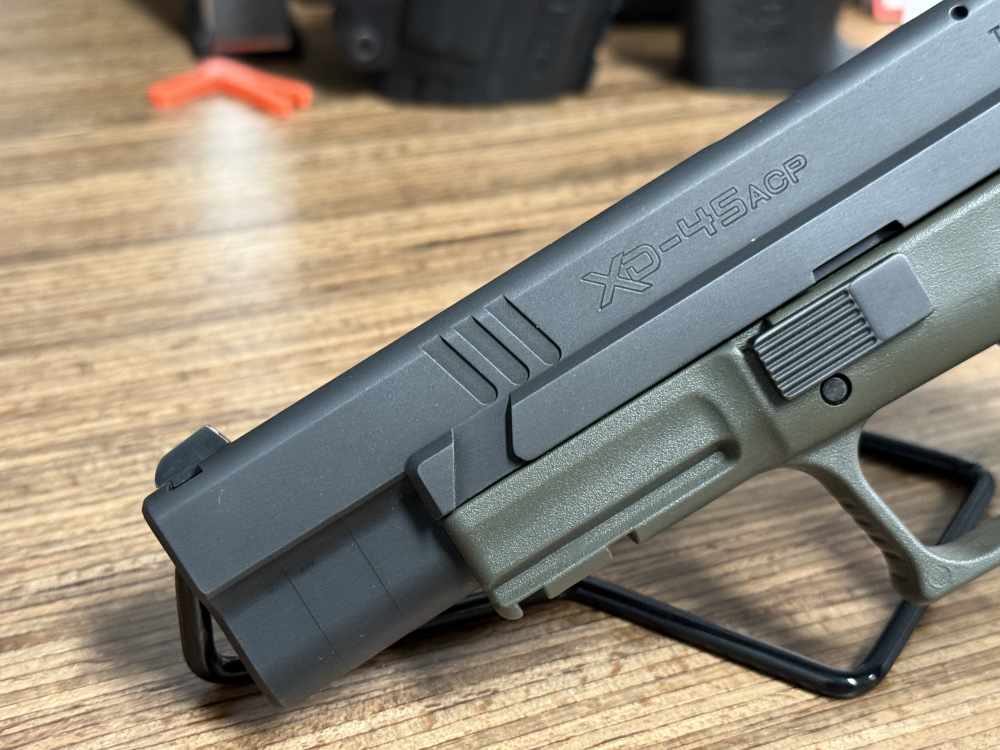 Springfield XD Tactical .45 ACP 5" OD GREEN Clean Original PENNY AUCTION -img-3