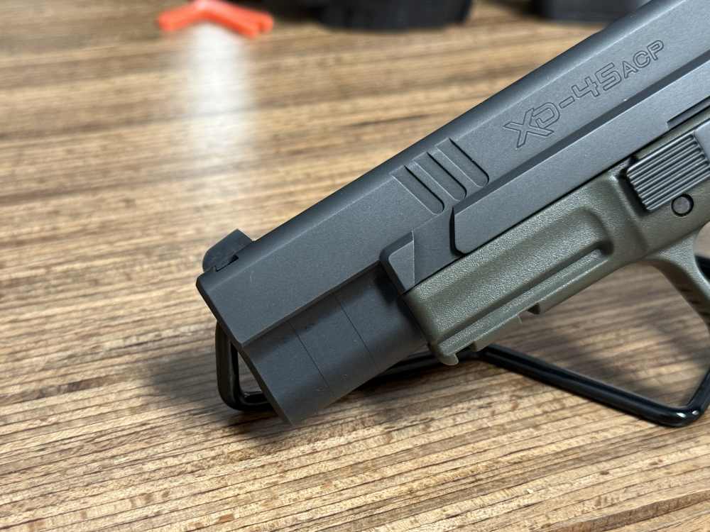 Springfield XD Tactical .45 ACP 5" OD GREEN Clean Original PENNY AUCTION -img-2