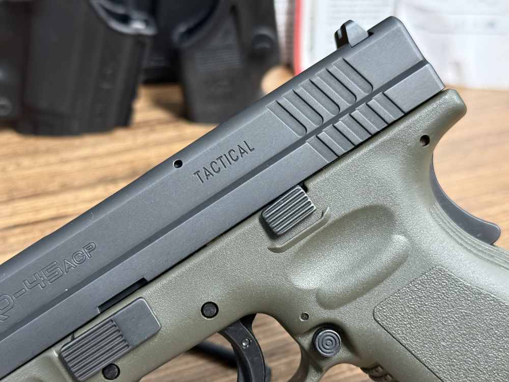 Springfield XD Tactical .45 ACP 5" OD GREEN Clean Original PENNY AUCTION -img-8