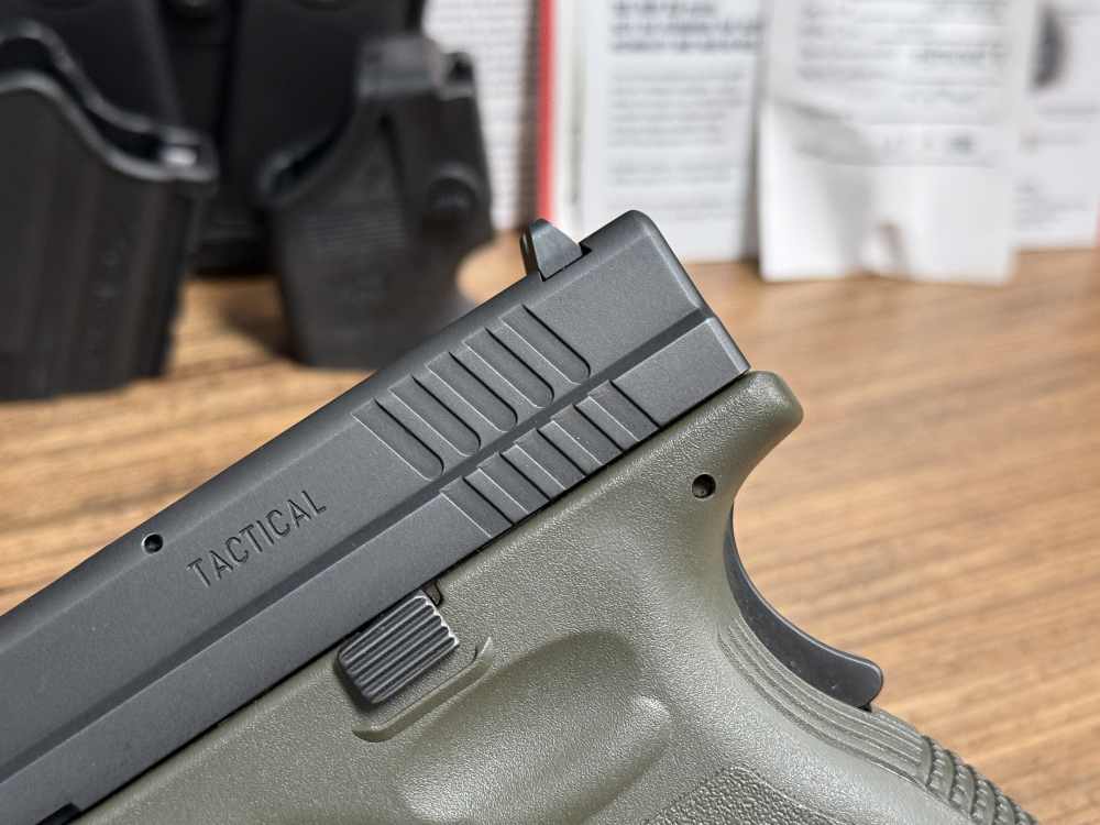 Springfield XD Tactical .45 ACP 5" OD GREEN Clean Original PENNY AUCTION -img-10