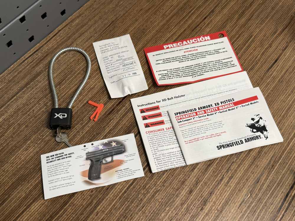 Springfield XD Tactical .45 ACP 5" OD GREEN Clean Original PENNY AUCTION -img-50