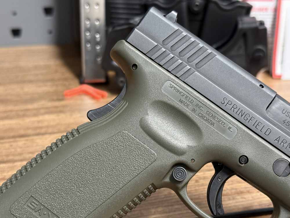 Springfield XD Tactical .45 ACP 5" OD GREEN Clean Original PENNY AUCTION -img-29