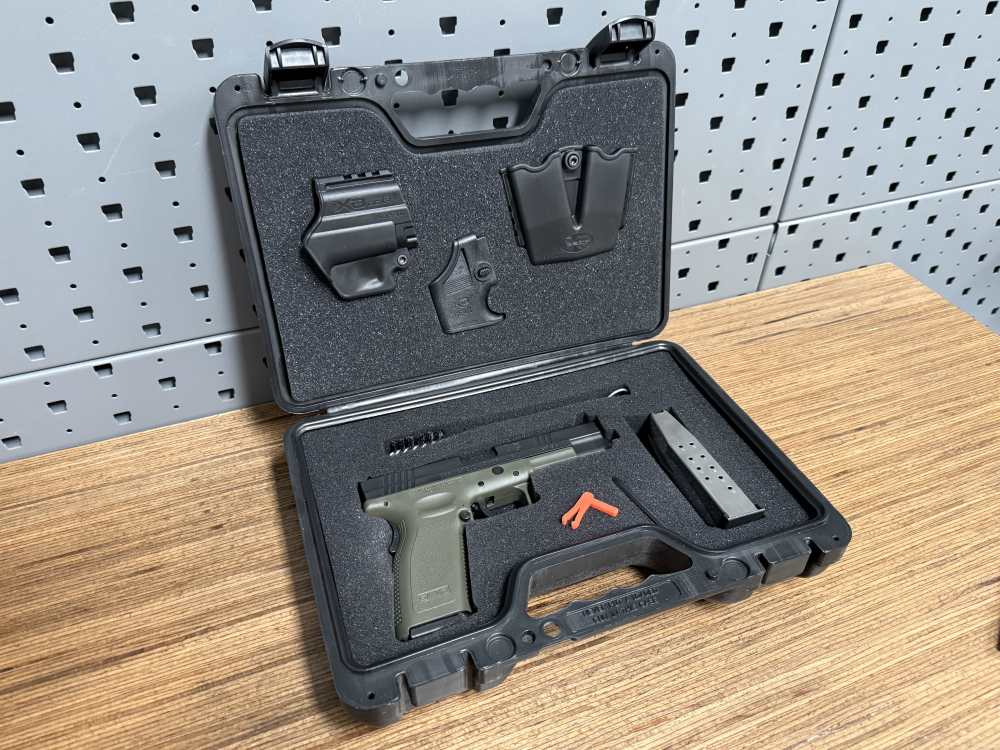 Springfield XD Tactical .45 ACP 5" OD GREEN Clean Original PENNY AUCTION -img-51