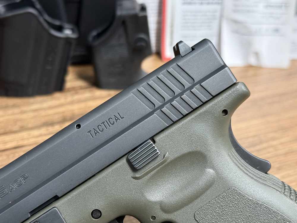 Springfield XD Tactical .45 ACP 5" OD GREEN Clean Original PENNY AUCTION -img-9