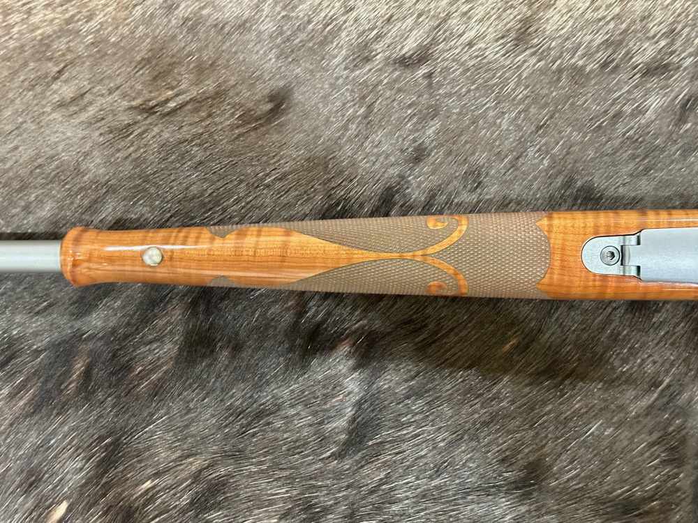 WINCHESTER MODEL 70 FEATHERWEIGHT STAINLESS DARK MAPLE 308, GOOD WOOD-img-15