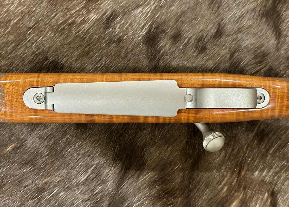WINCHESTER MODEL 70 FEATHERWEIGHT STAINLESS DARK MAPLE 308, GOOD WOOD-img-16
