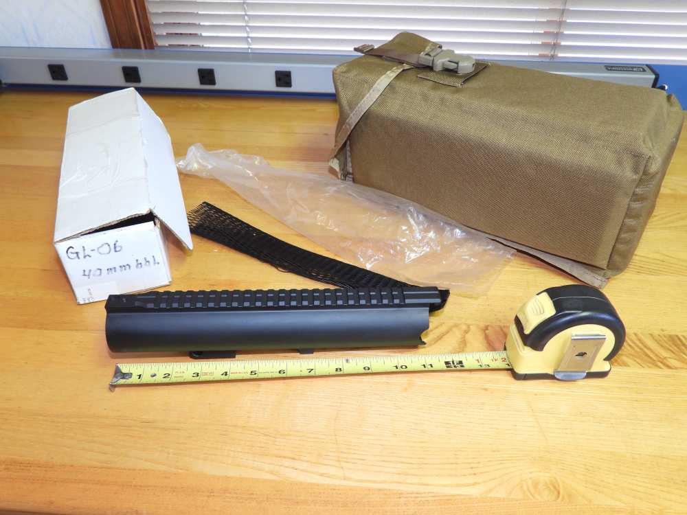 B&T GL06 40mm. rifled grenade launcher, 11-inch barrel-img-0