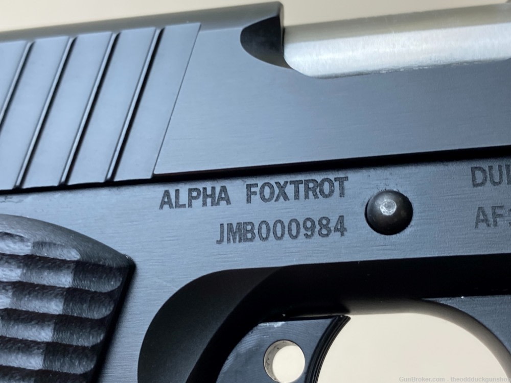 Alpha Foxtrot 1911 45ACP 5" Blued-img-11