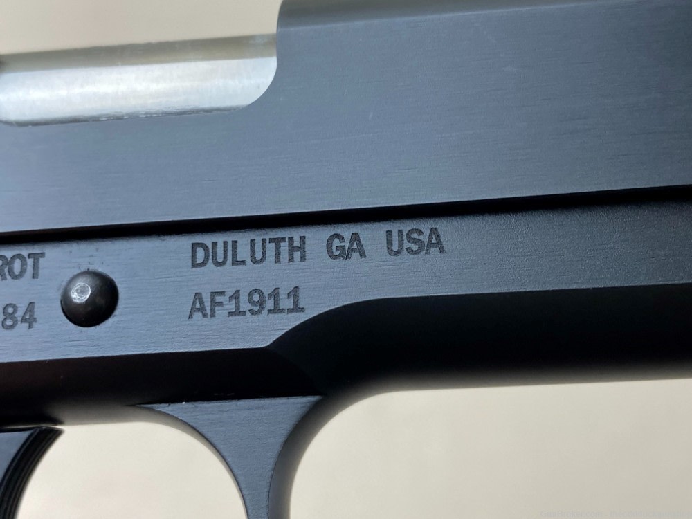 Alpha Foxtrot 1911 45ACP 5" Blued-img-12