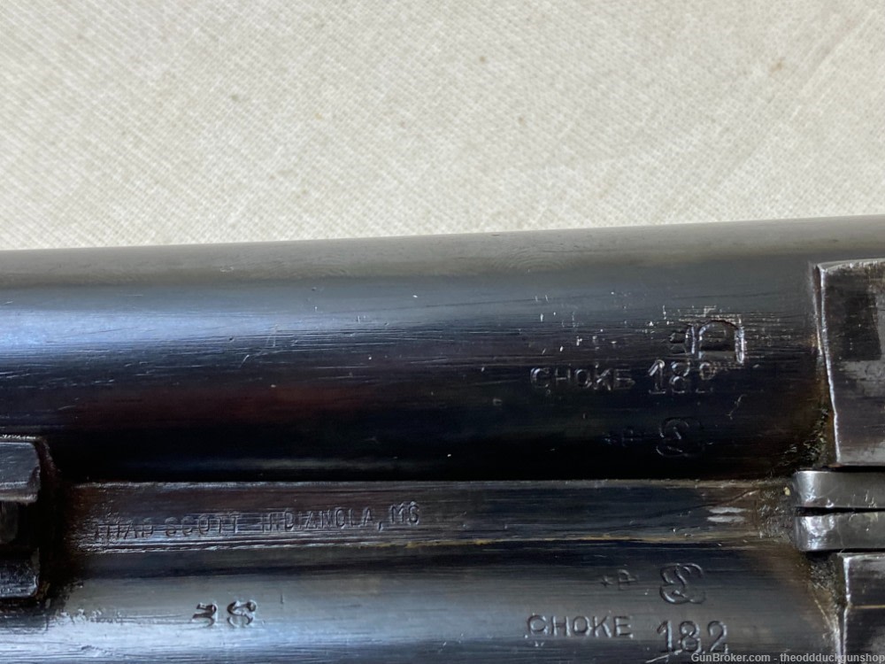 Belgium Guild SXS 12 Ga 27.5" Blued-img-42