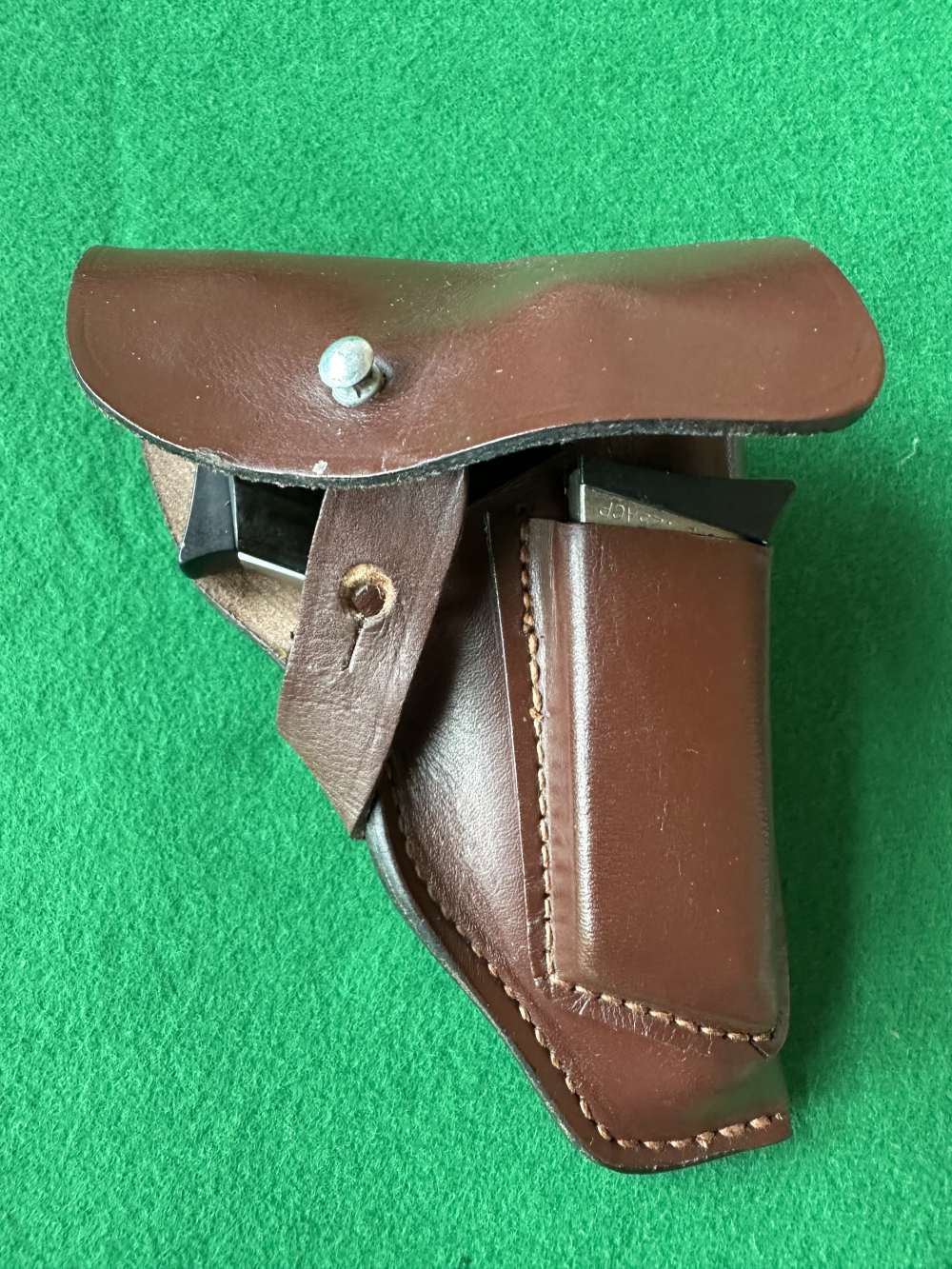 Walther TPH.25acp Case Manual Proof Sheet 6 mags leather Euro. holster+mag -img-11
