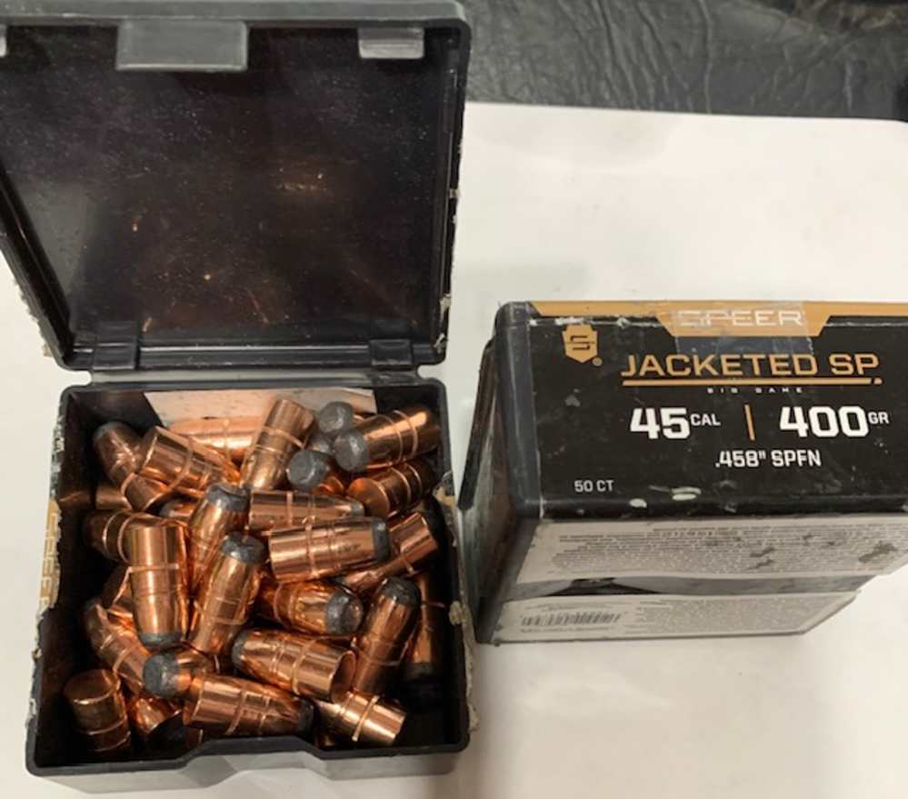 99 Count Speer 45cal 400gr .458 SPFN part 2479-img-0