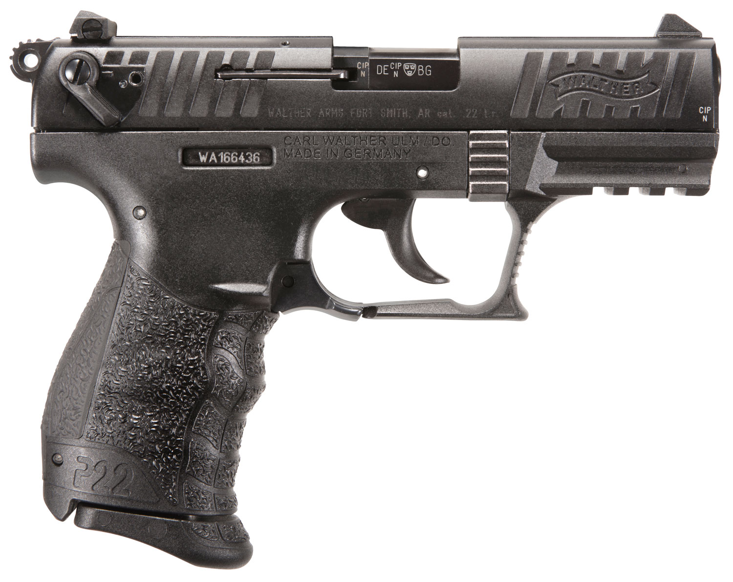 Walther Arms 5120700 P22 Q 22 LR Caliber with 3.42" Threaded Barrel, 10+1 C-img-0