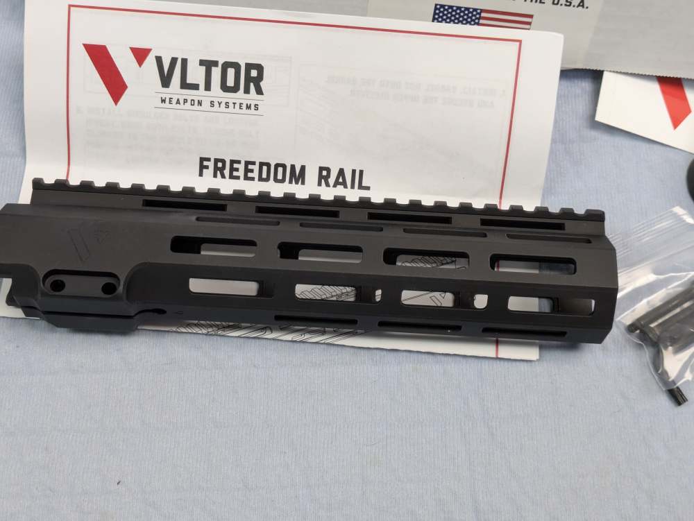 Vltor 9" MLok Freedom Rail Black NIB-img-0