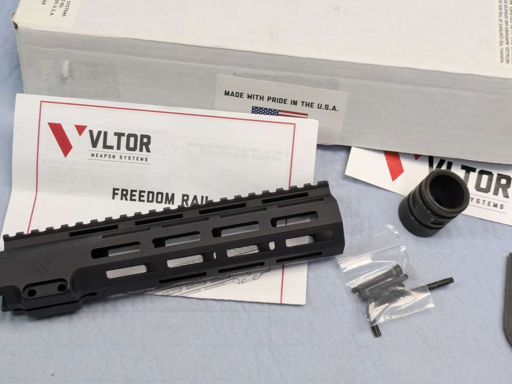 Vltor 9" MLok Freedom Rail Black NIB-img-4
