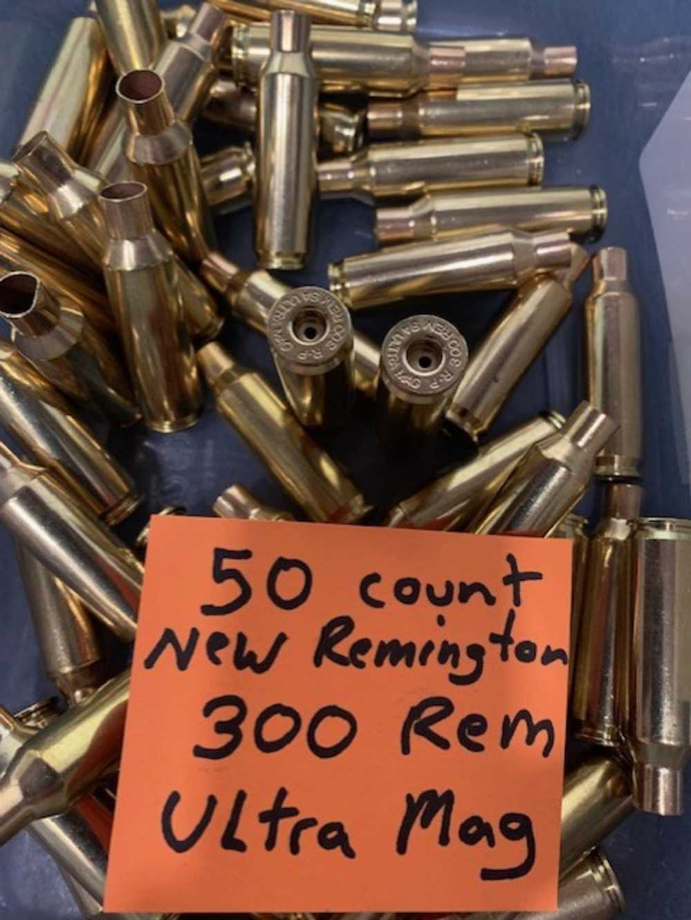 50 Count New Remington 300 REM Short Action Ultra Mag Brass-img-0