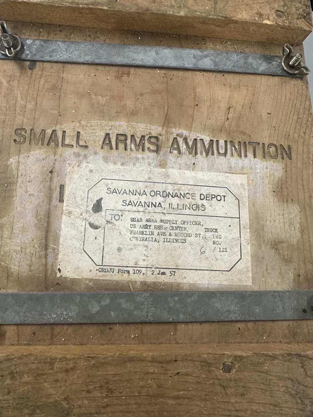 Complete crate 384 rounds of 30cal AP in 8 round bandoleers Spam cans-img-5
