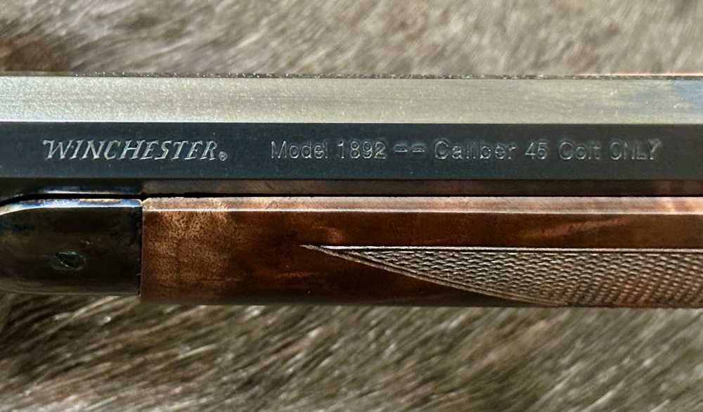 WINCHESTER MODEL 1892 DELUXE OCTAGON TAKEDOWN 45 COLT 24 OCTAGON GREAT WOOD-img-15