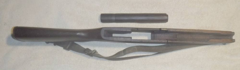 M1 GARAND STOCK SET WITH SLING.  "P" CARTOUCHE.  WWII ERA.  VG+-img-2