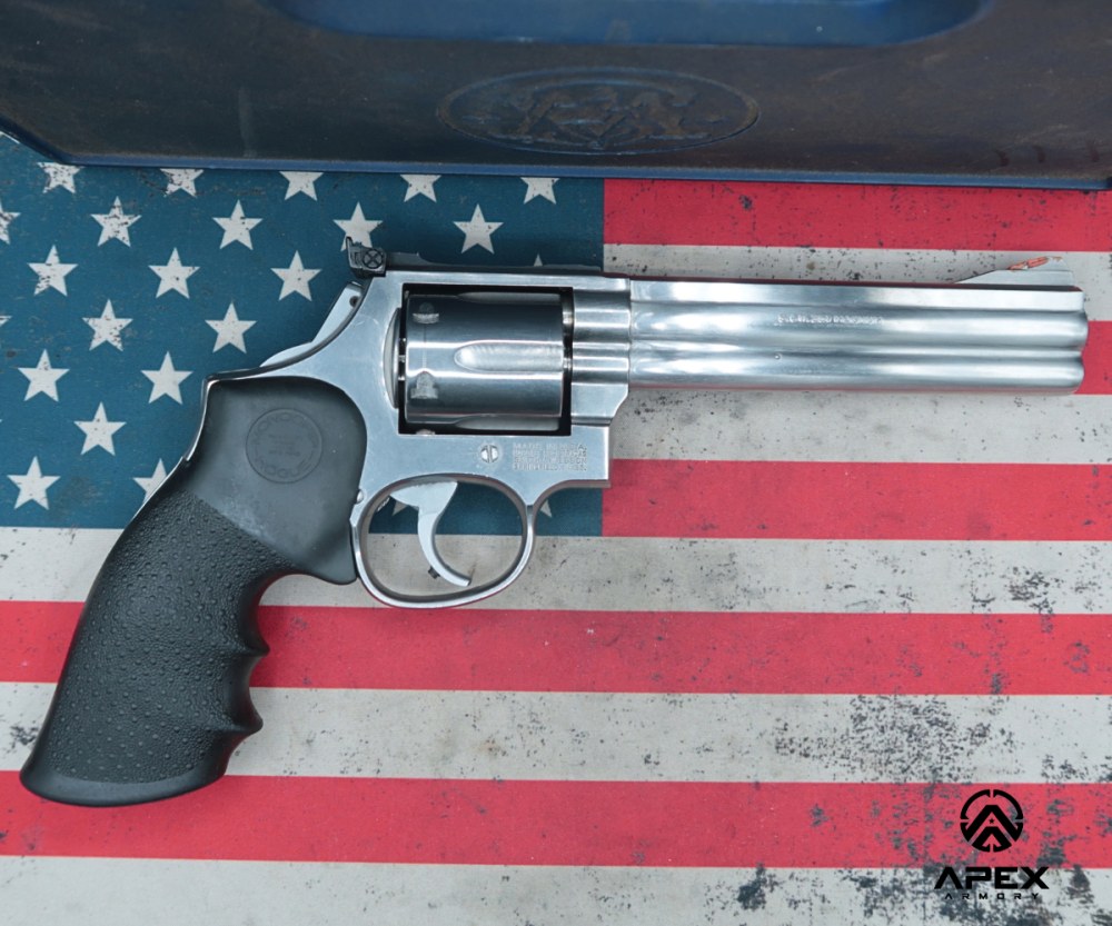 Custom Smith & Wesson 686-3 .357 Mag 6" Revolver DAO Pre-Lock S&W-img-0