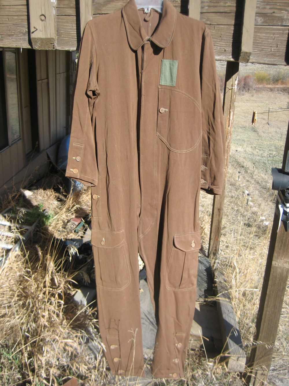 WORLD WAR TWO NAVY JAPANESE FLIGHT SUIT IN MINT CONDITION VET. BRING BACK-img-0