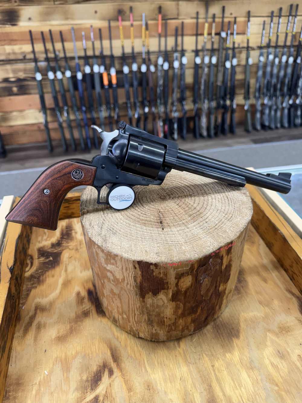 Ruger Super Blackhawk Revolver - 44 Rem Mag, 7.50", 6rd, Blued -img-0