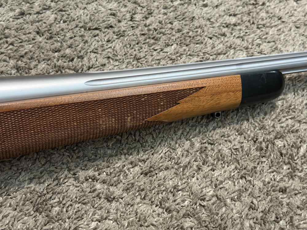 Remington 700 CDL SF 300 WSM 24” stainless fluted walnut shooter-img-3