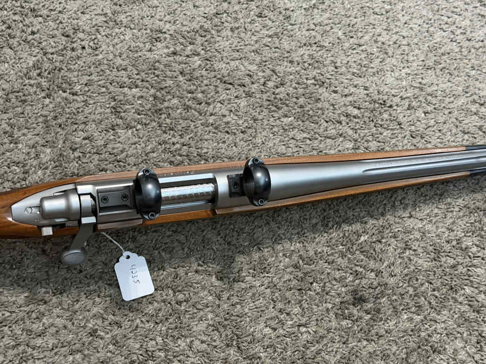 Remington 700 CDL SF 300 WSM 24” stainless fluted walnut shooter-img-12