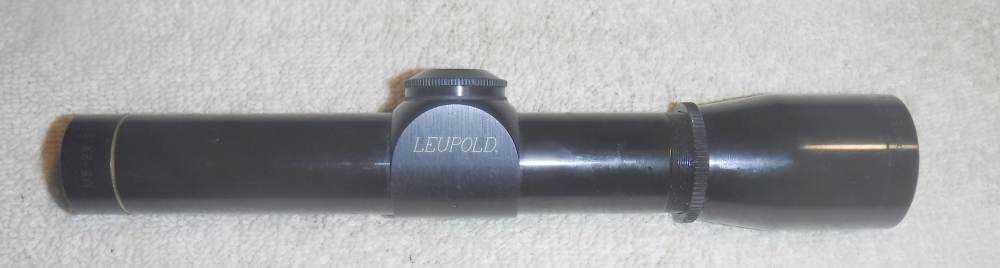 LEUPOLD "GOLD RING" M8-2X ER (EXTENDED EYE RELIEF) 2X SCOPE.VG+-img-0