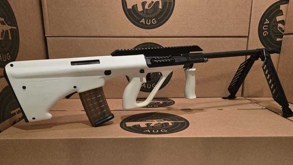 Steyr AUG rifle with 2 barrels 24 inch -img-5