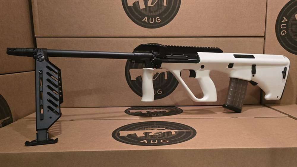 Steyr AUG rifle with 2 barrels 24 inch -img-11