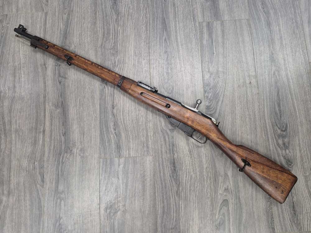 PENNY! ANTIQUE RECEIVER MOSIN M27 FINNISH 7.62X54R ALL MATCHING NAGANT 91 -img-1