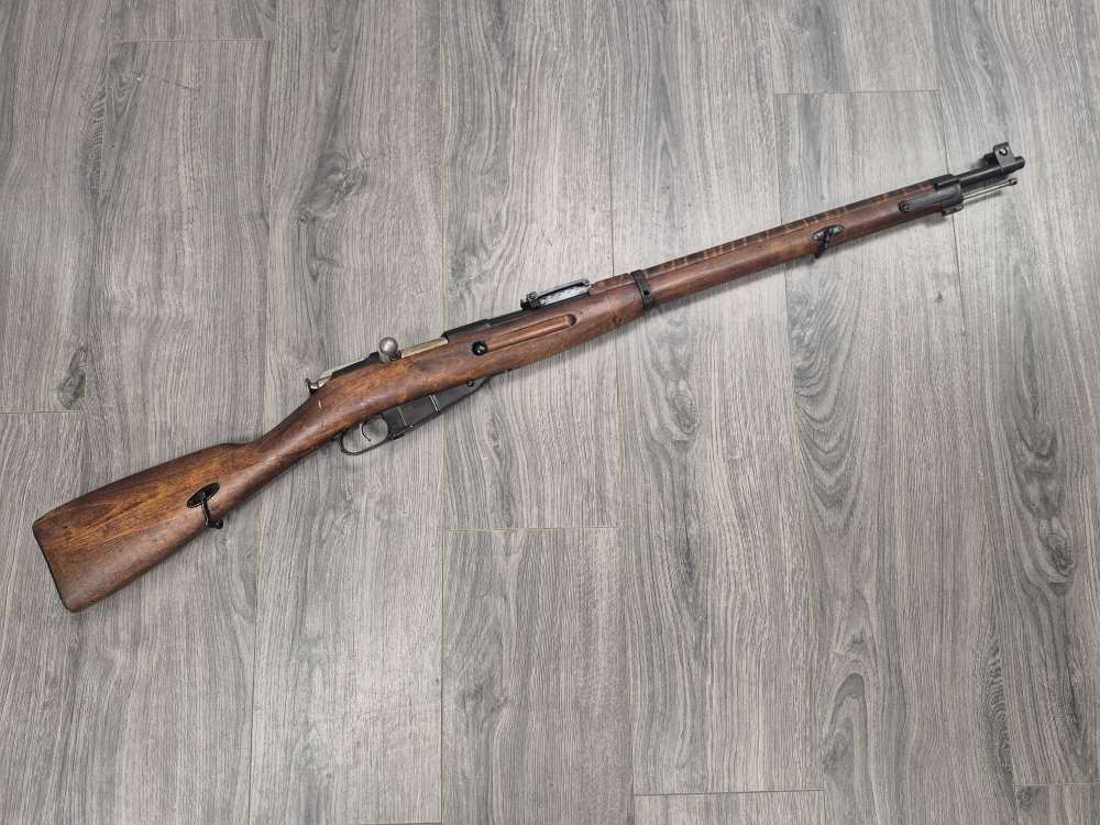 PENNY! ANTIQUE RECEIVER MOSIN M27 FINNISH 7.62X54R ALL MATCHING NAGANT 91 -img-0