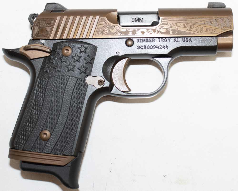 Kimber Micro 9 250th Anniversary Edition 9mm 3700909 Semiquincentennial-img-1