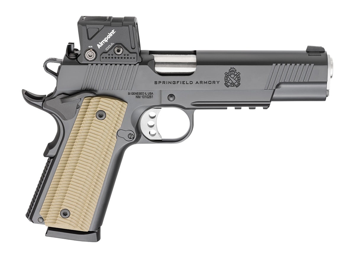 Springfield Armory 1911 Operator AOS 45 ACP Pistol 5 Semi Auto Black PO9230-img-0