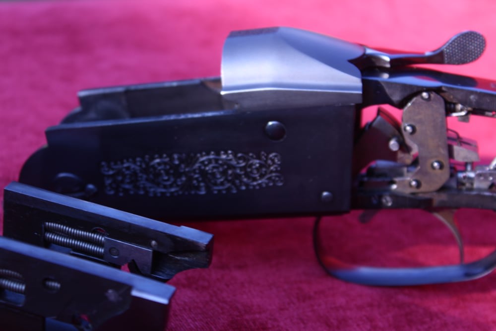 Krieghoff Kreighoff Model 32 Receiver Frame Iron Freshly Blued Mint!-img-1