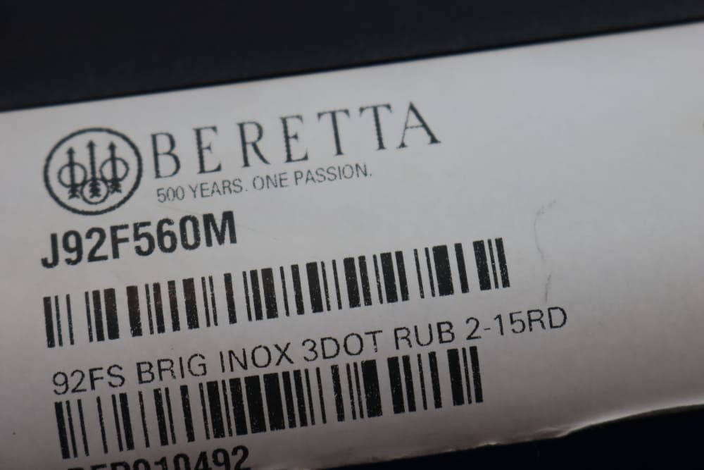 Beretta Model 92FS BRIGADIER INOX Pistol 9MM Luger Stainless 92 FS SA DA NR-img-29