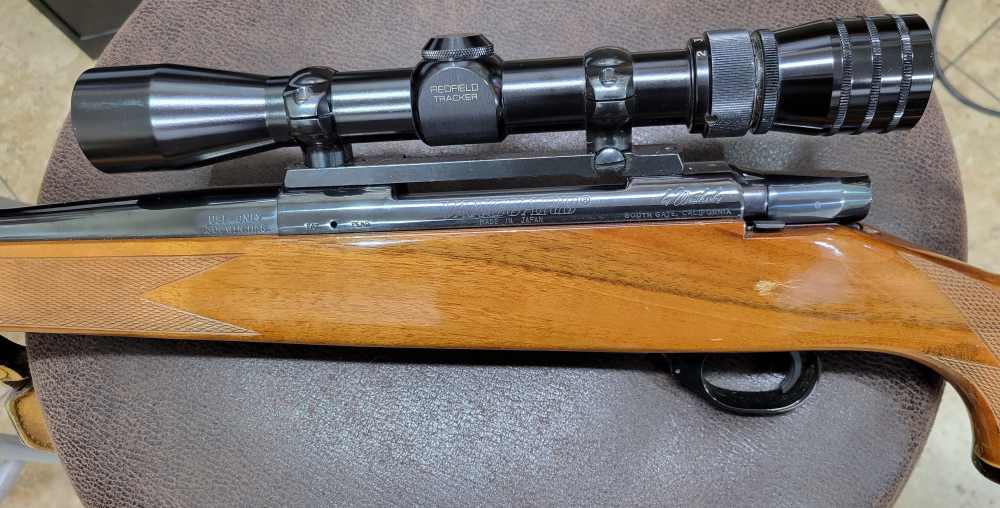 WEATHERBY Vanguard 300 Win Mag Rifle Japan/South Gate CA W/Redfield-img-1