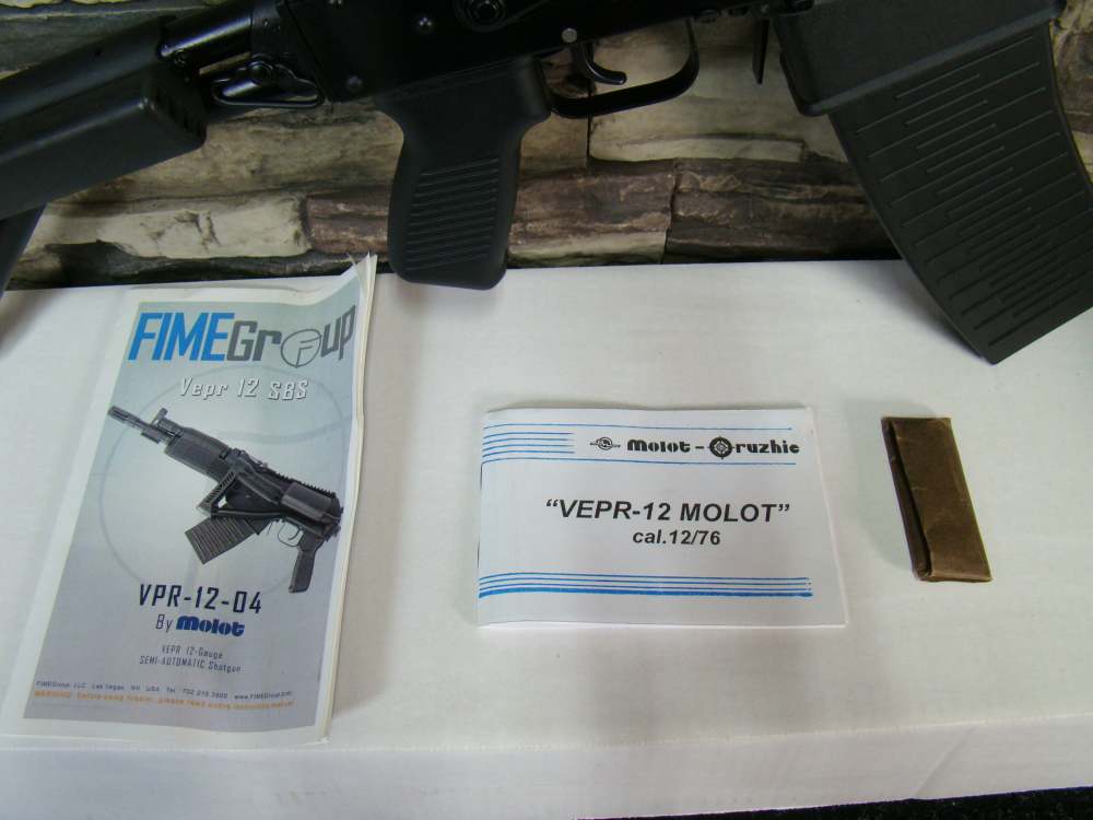 Molot Fime VEPR 12 ga 12" SBS Russian folder NFA Class 3 short barrel 12ga-img-6