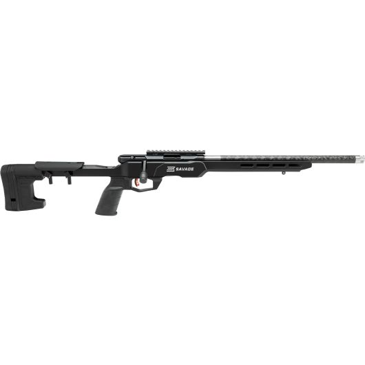 70856 Savage Arms B17 Precision Lite 17 HMR 18.0" Black-img-0