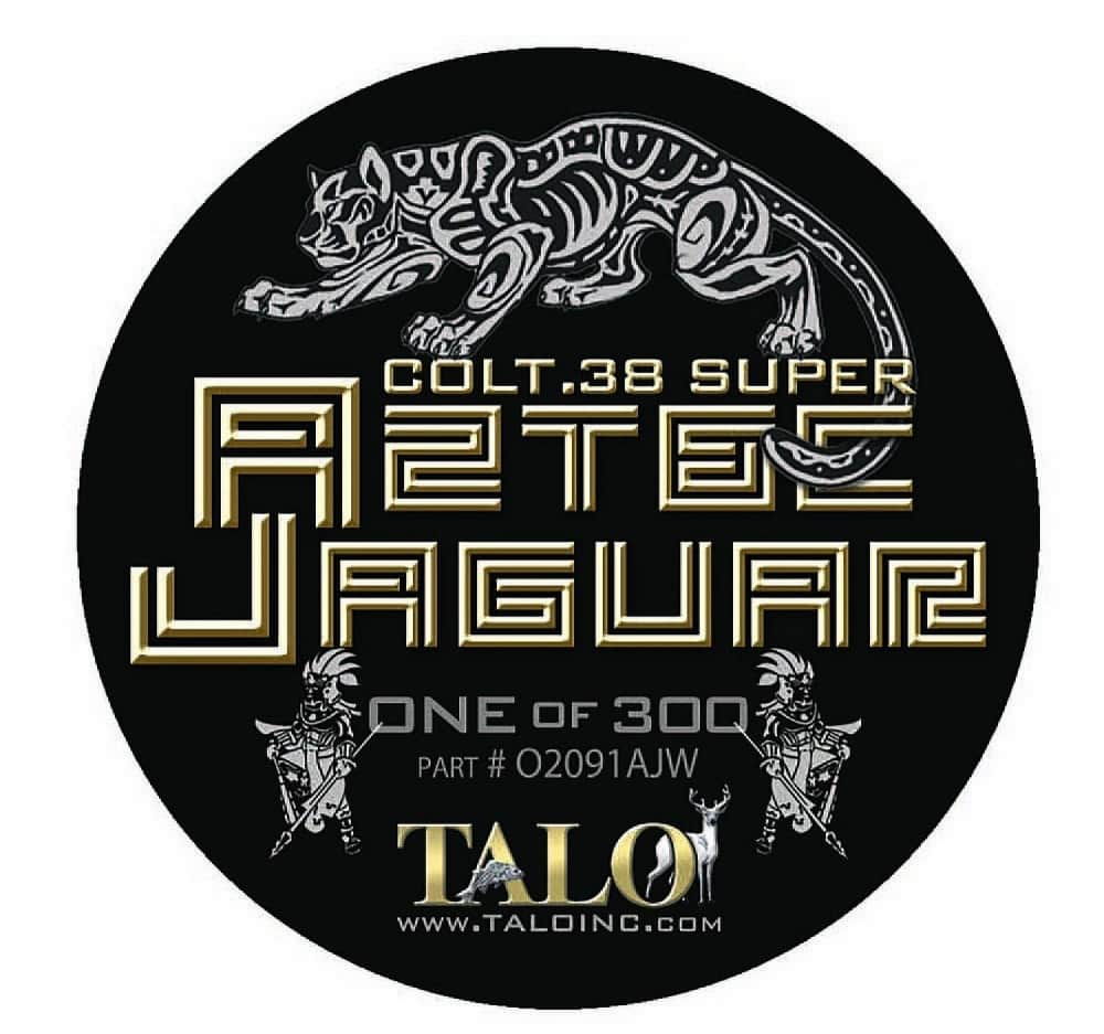 Colt Custom Shop 1911 TALO Aztec Jaguar .38 Super 1 of 300 O2091AJW SS low#-img-6