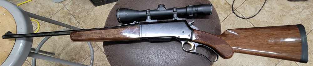 Browning BLR 22-250 Lever Action Rifle W/Mag/Bausch&Lomb Scope-img-0